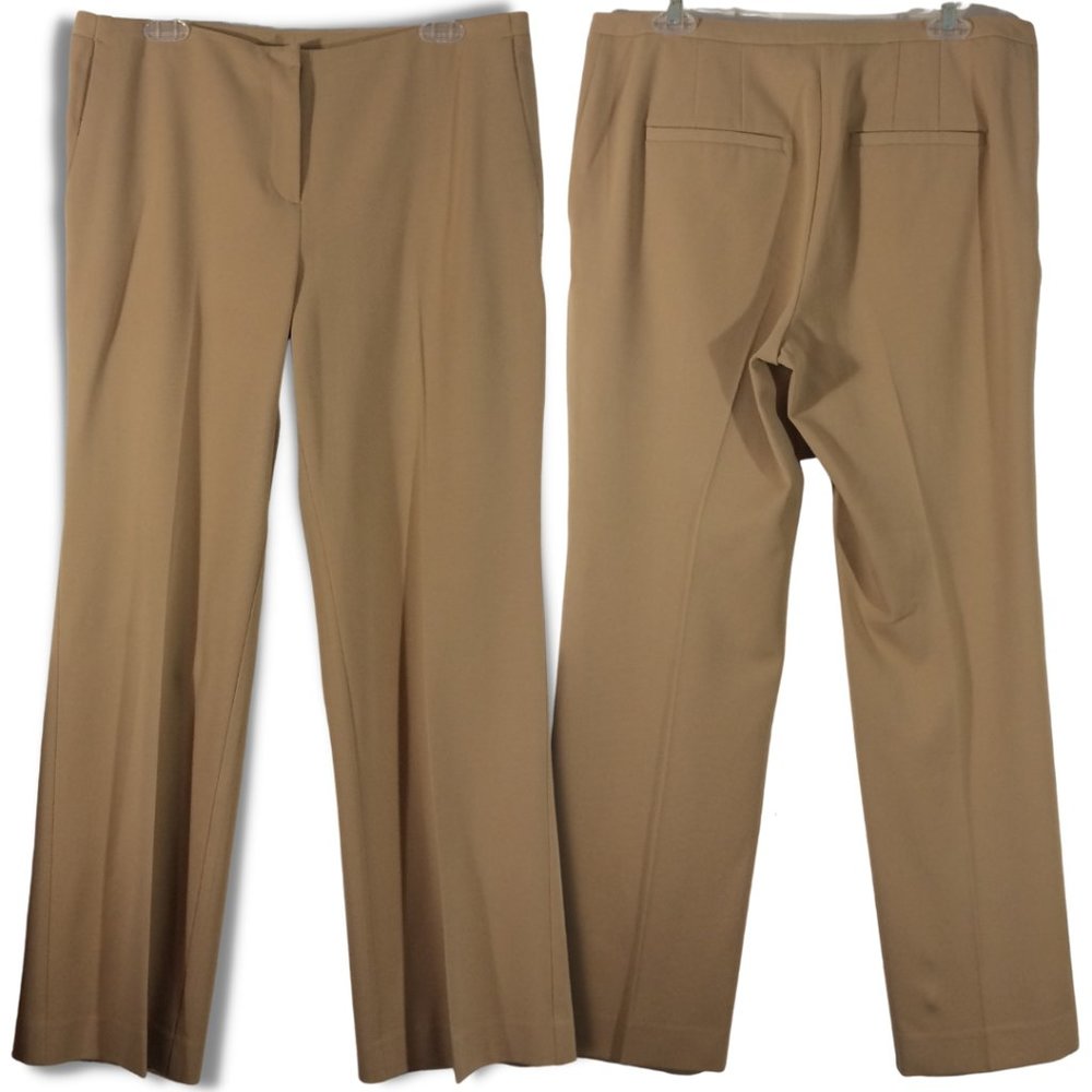 Chico's Tan Wide-Leg Trousers - Picture 4 of 6